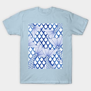 BLUE Mermaid Tail T-Shirt